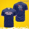 Pabst Blue Ribbon Blue Basic Baseball Jersey Shirt New Fashion