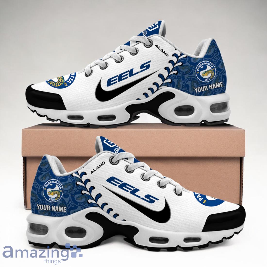 Parramatta Eels NRL Air Cushion Sport Shoes Custom Name For Men Women image Parramatta Eels NRL Air Cushion Sport Shoes Custom Name For Men Women Product Photo 2