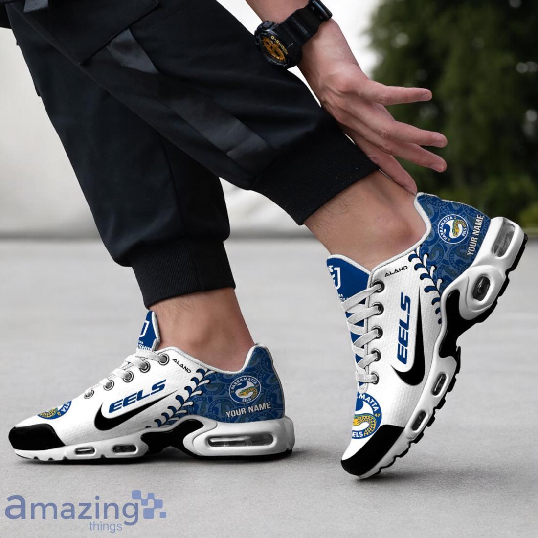 Parramatta Eels NRL Air Cushion Sport Shoes Custom Name For Men Women image Parramatta Eels NRL Air Cushion Sport Shoes Custom Name For Men Women Product Photo 3