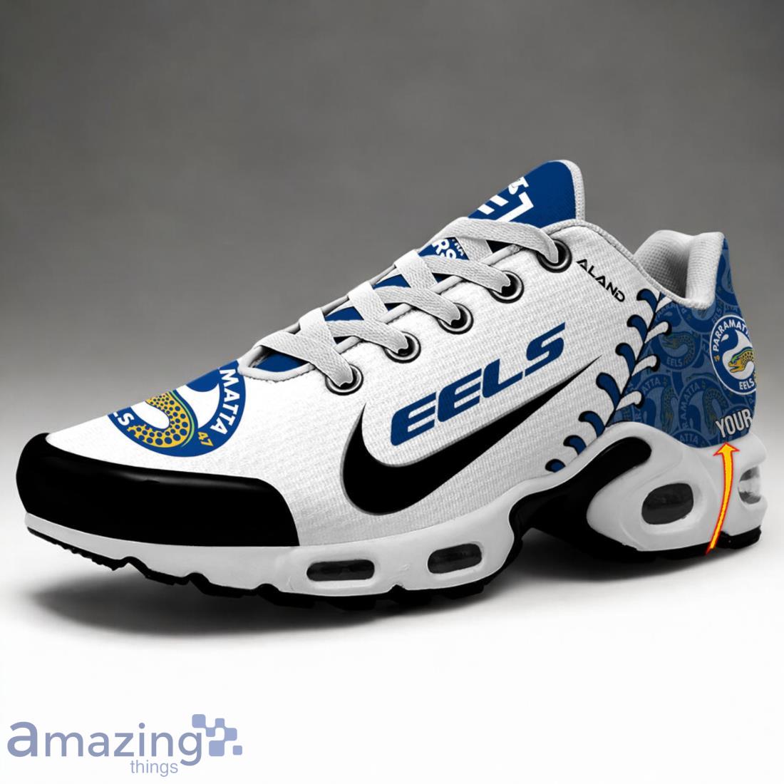 Parramatta Eels NRL Air Cushion Sport Shoes Custom Name For Men Women image Parramatta Eels NRL Air Cushion Sport Shoes Custom Name For Men Women Product Photo 1