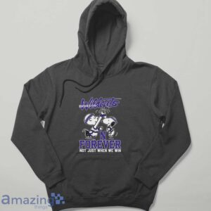 Peanuts Snoopy And Charlie Brown Northwestern High Five Forever Not Just When We Win Shirt image Peanuts Snoopy And Charlie Brown Northwestern High Five Forever Not Just When We Win Shirt - Hoodie