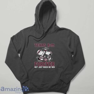 Peanuts Snoopy And Charlie Brown Texas A&M High Five Forever Not Just When We Win Shirt - Hoodie