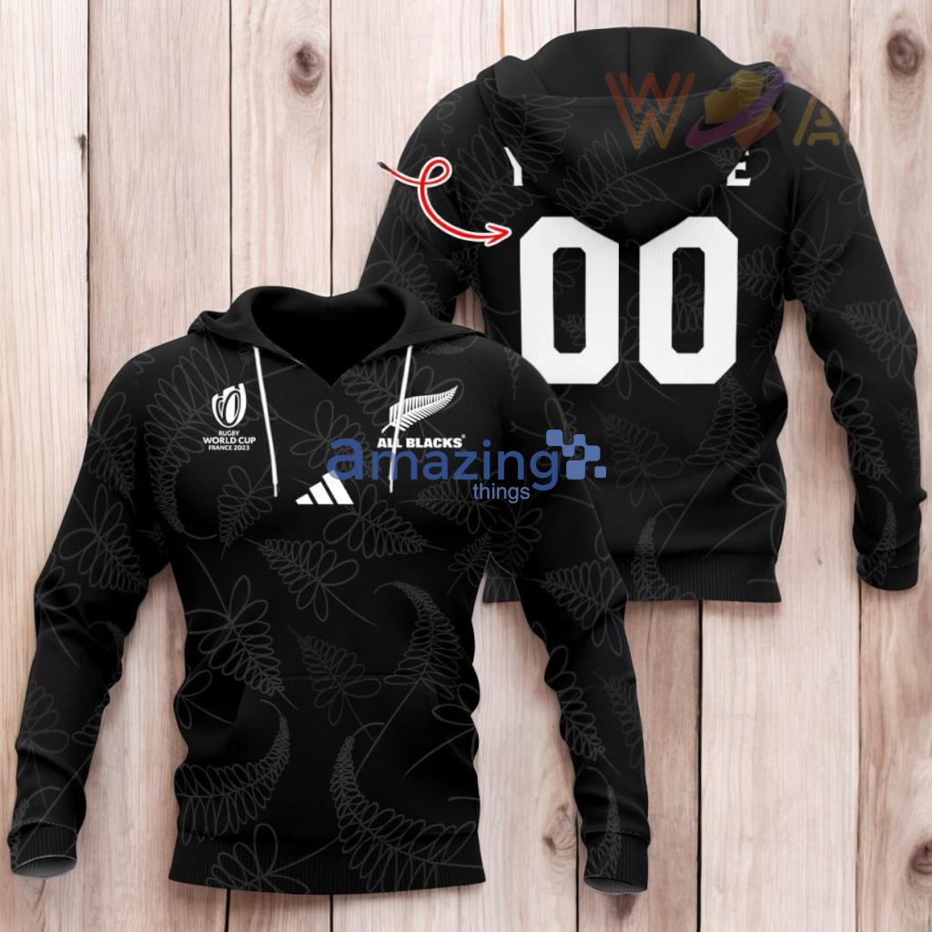 Personalized Custom New Zealand Black Hoodie 3D All Over Print image Personalized Custom New Zealand Black Hoodie 3D All Over Print Product Photo 1