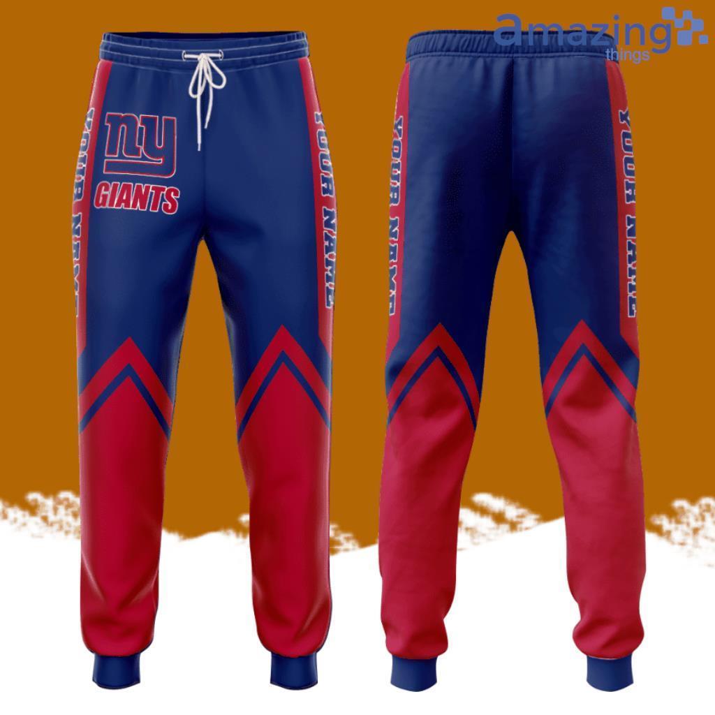 Personalized New York Giants Football Team All Over Print 3D Long Pants Red image Personalized New York Giants Football Team All Over Print 3D Long Pants Red Product Photo 1