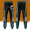 Personalized Philadelphia Eagles Football Team All Over Print 3D Long Pants Black