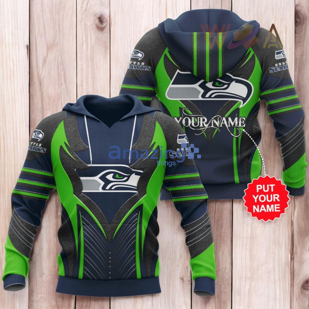 Personalized The Best Seattle Seahawks Hoodie 3D All Over Print image Personalized The Best Seattle Seahawks Hoodie 3D All Over Print Product Photo 1
