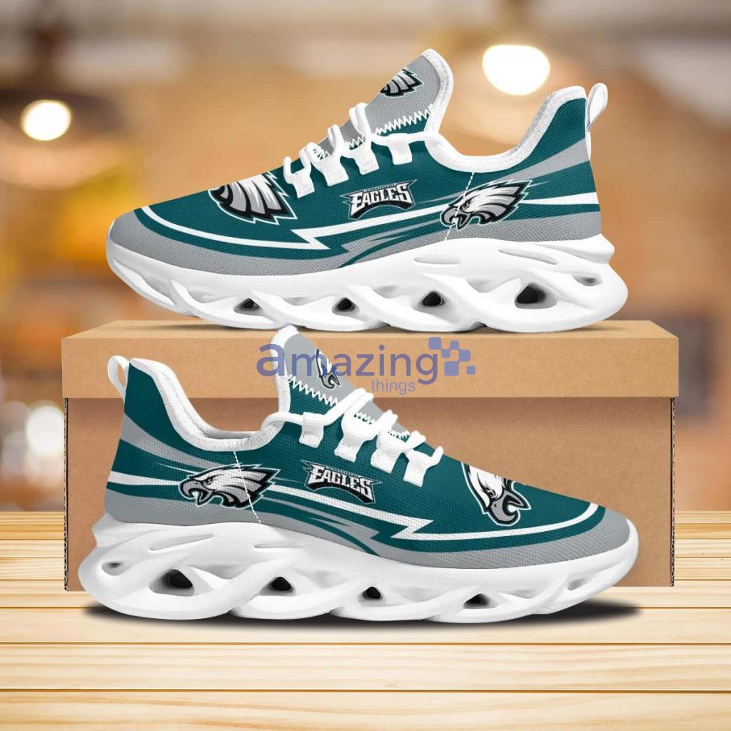 Philadelphia Eagles Are Coming Curves Max Soul Shoes New Sneaker image Philadelphia Eagles Are Coming Curves Max Soul Shoes New Sneaker Product Photo 1