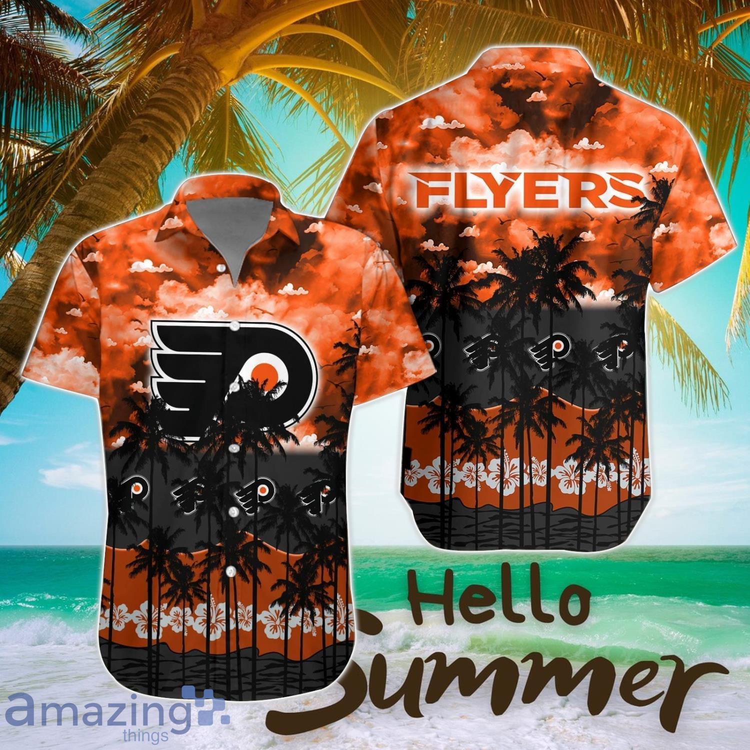 Philadelphia Flyers Shirt New Designs Hawaiian Shirt All Printed Summer Gift For Fans image Philadelphia Flyers Shirt New Designs Hawaiian Shirt All Printed Summer Gift For Fans Product Photo 1