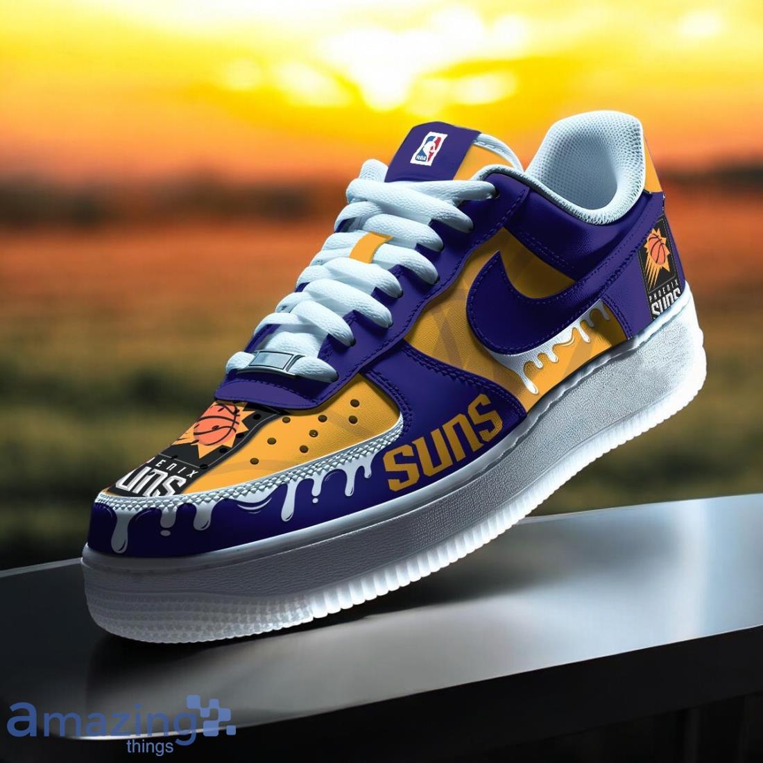 Phoenix Suns Air Force Shoes For Fans image Phoenix Suns Air Force Shoes For Fans Product Photo 1