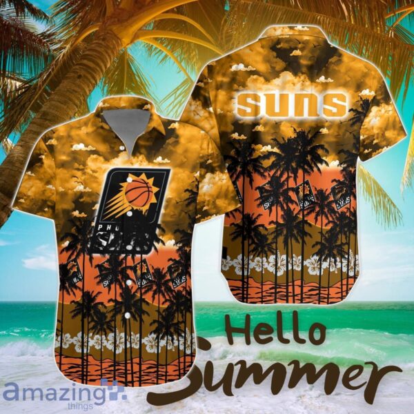 Phoenix Suns Hawaiian Shirt All Printed 3D Printing Aloha Button Shirt Product Photo 1