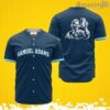 Samuel Adams Blue Basic Baseball Jersey Shirt New Fashion