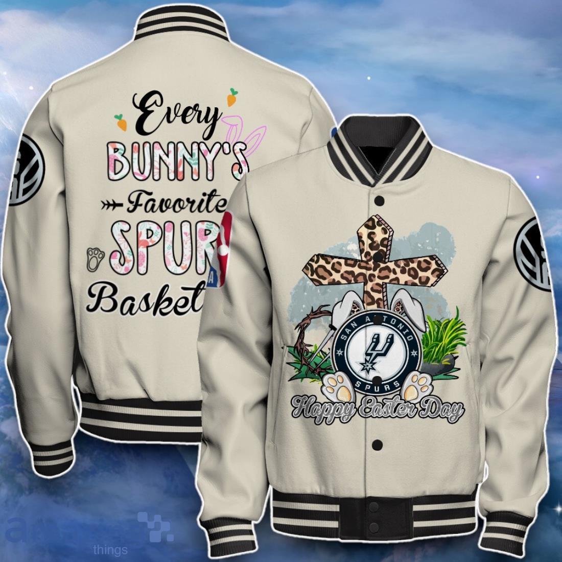 San Antonio Spurs Baseball Jacket Nice Gift For Fans image San Antonio Spurs Baseball Jacket Nice Gift For Fans Product Photo 4