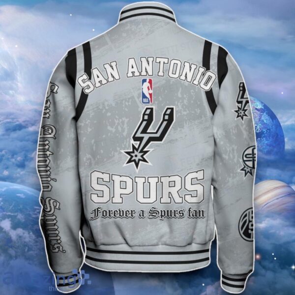 San Antonio Spurs Baseball Jacket Remarkable Design For Fans Product Photo 3