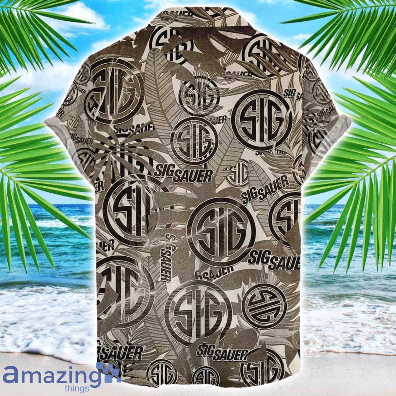 Sig Sauer Gun Retro Logo Hawaiian Shirt For Men And Women Summer Gift image Sig Sauer Gun Retro Logo Hawaiian Shirt For Men And Women Summer Gift Product Photo 2