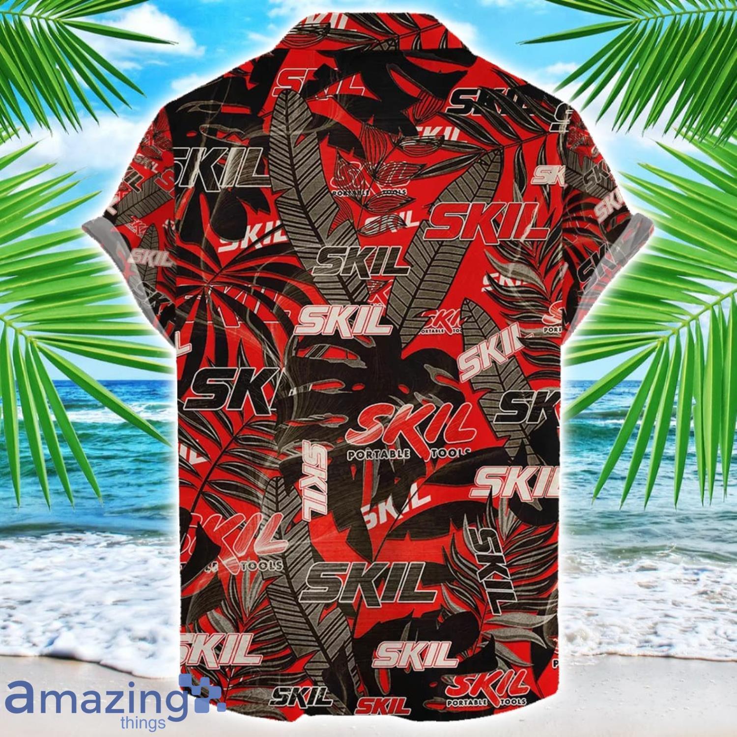 Skil Tools Retro Logo Hawaiian Shirt For Men And Women Summer Gift image Skil Tools Retro Logo Hawaiian Shirt For Men And Women Summer Gift Product Photo 2