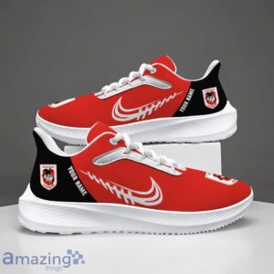 St. George Illawarra Dragons Running Shoes 3D Logo Trending For Men Women Custom Name Product Photo 1