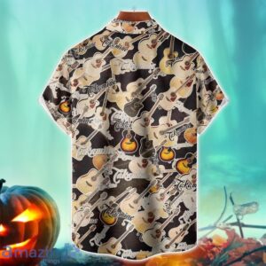 Takamine Back To Time Guitars Logo Halloween Hawaiian Shirt For Fans Product Photo 2