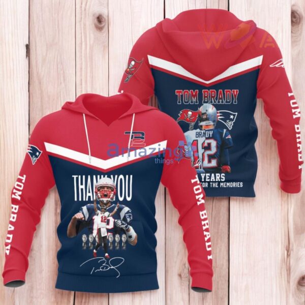 Tom Brady Mvp Hoodie 3D All Over Print Product Photo 1