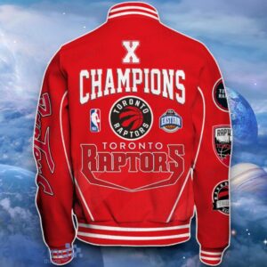 Toronto Raptors Baseball Jacket New Choice For Fans Product Photo 3
