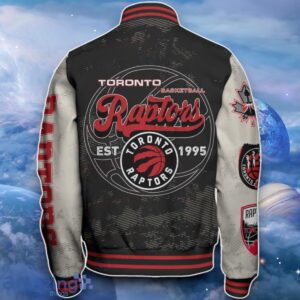 Toronto Raptors Baseball Jacket Unique Design For Fans Product Photo 3