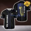 Twisted Tea Beer Original Can Of Beer Twisted Tea Ft American Flag Blue Line Design Baseball Jersey Shirt