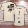 UH-1 Huey UH1 Aircraft 3D T-Shirt For Men And Women