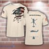 UH-60 Black Hawk UH60 Aircraft 3D T-Shirt For Men And Women