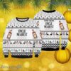 Uncle Nearest Custom Name Christmas Knitting Ugly Sweater 3D Gift Christmas