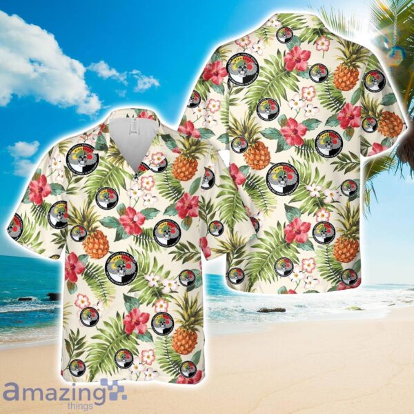 US Army 3rd Special Forces Group Skull Hawaiian Shirt Product Photo 1