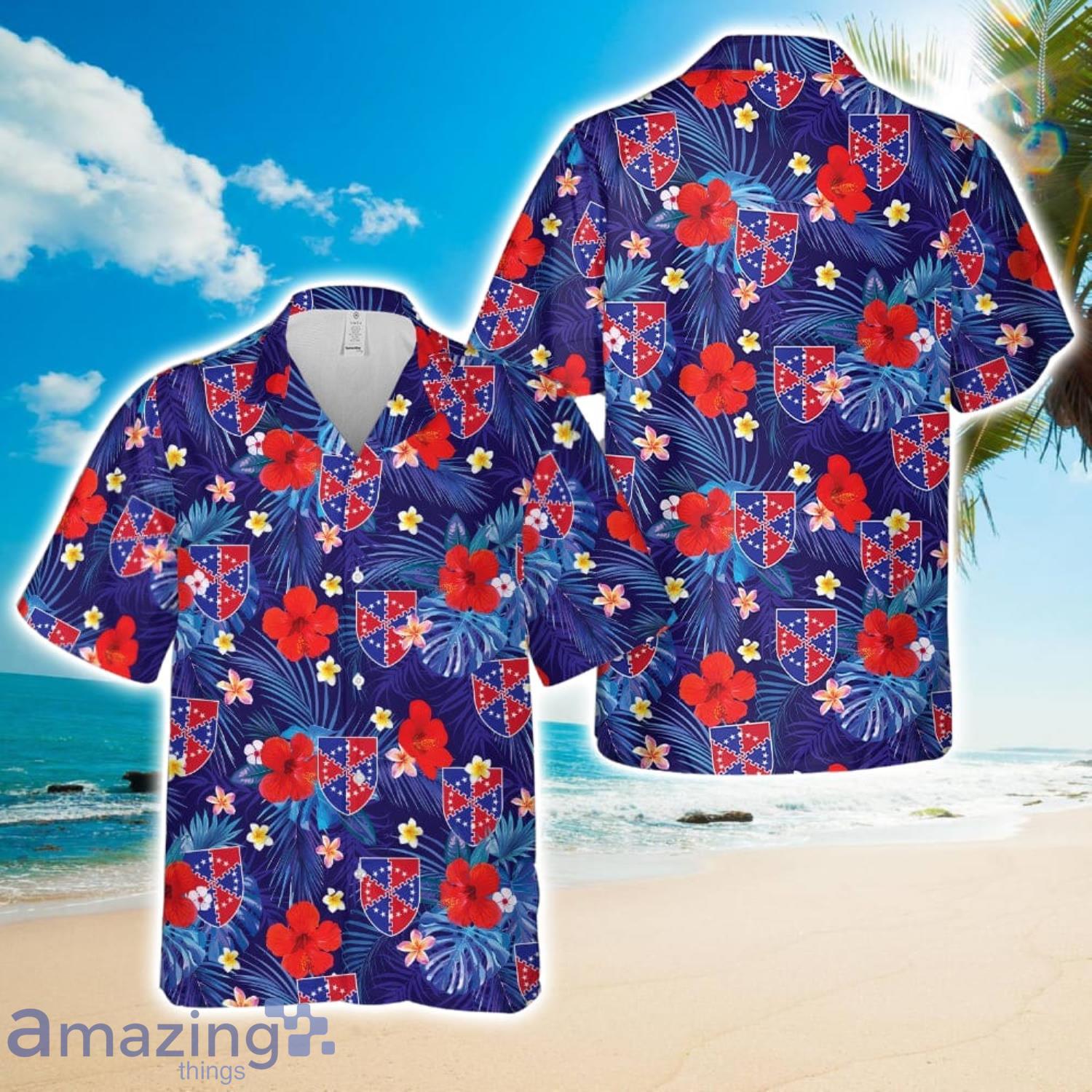 US Army 62nd Air Defence Artillery Regiment Hawaiian Shirt Beach Shirt image US Army 62nd Air Defence Artillery Regiment Hawaiian Shirt Beach Shirt Product Photo 1