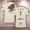 US Coast Guard H-65 Dolphin H65 USCG Aircraft 3D T-Shirt For Men And Women
