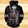Us Galaxy Jeep Hoodie 3D All Over Print