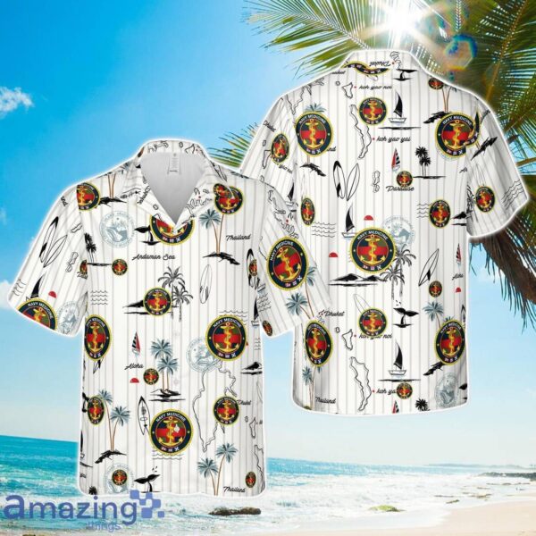 US Navy Bureau of Medicine and Surgery (BUMED) Hawaiian Shirt Summer Gift Product Photo 1