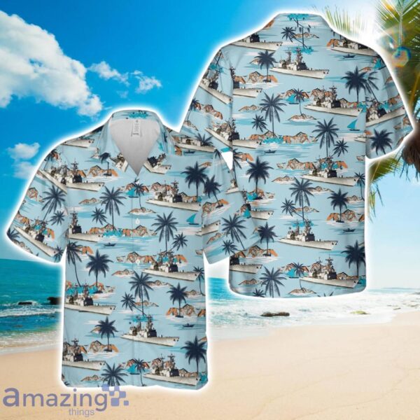 US Navy USS Kinkaid (DD-965) Hawaiian Shirt Gift For Summer Product Photo 1