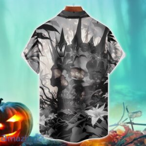 Valtra Royal Skull Halloween Hawaiian Shirt For Fans image Valtra Royal Skull Halloween Hawaiian Shirt For Fans Product Photo 2