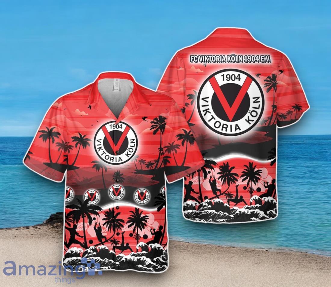 Viktoria Koln Hawaiian Shirt Trending 3D Summer Beach For Men Women image Viktoria Koln Hawaiian Shirt Trending 3D Summer Beach For Men Women Product Photo 1