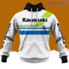 Vintage 80s Style Kawasaki Motocross Jersey Mx Enduro Ahrma Motorcycle Dirt Bike Hoodie 3D