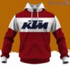 Vintage Style Ktm Motocross Jersey Mx Enduro Ahrma Motorcycle Dirt Bike Hoodie 3D