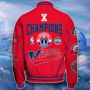 Washington Wizards Baseball Jacket New Choice For Fans Product Photo 3