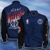 Washington Wizards Baseball Jacket Perfect Choice For Fans