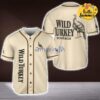 Wild Turkey Bourbon Baseball Jersey Shirt