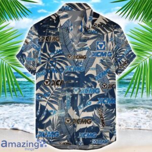 XCMG Retro Logo Hawaiian Shirt For Men And Women Summer Gift Product Photo 1