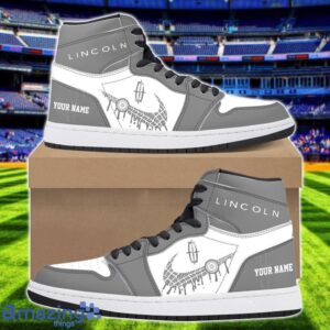Lincoln Logo Air Jordan 1 Shoes Custom Name Hightop Sneakers For Men Women Sport Gift Product Photo 1