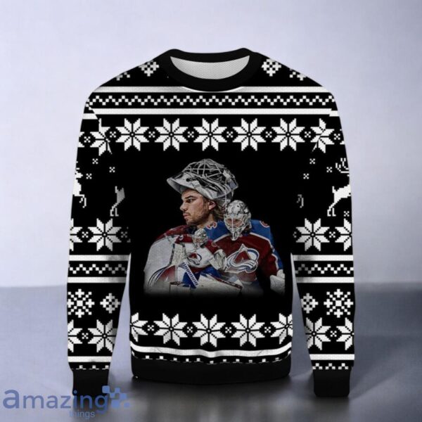 Alexandar Georgiev Colorade Avalanche 3D Ugly Christmas Sweater Christmas Gift Ideas Product Photo 1