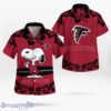 Atlanta Falcons Flower Cute Snoopy Smile Hawaiian Shirt Summer Gift