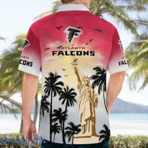 Atlanta Falcons Statue Of Liberty Pround Hawaiian Shirt For Summer Product Photo 2