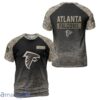 Atlanta Falcons Warrior Camo T-Shirt 3D All Printed