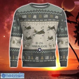 B-26 Marauder B26 3D Sweater Aircraft Ugly Christmas Sweater Men Women Hoilday Gift Product Photo 2