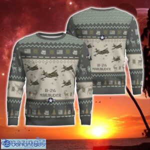 B-26 Marauder B26 3D Sweater Aircraft Ugly Christmas Sweater Men Women Hoilday Gift Product Photo 1