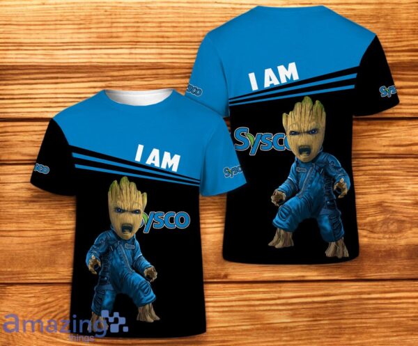 Baby Groot 3D All Over Printed sysco 3D T-shirt For Men Women Gift Product Photo 1